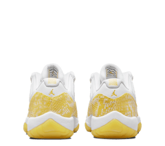 Jordans 11 yellow hot sale