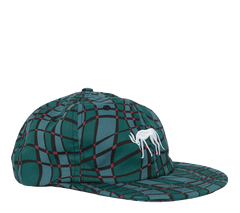 by Parra Squared Waves Pattern 6 Panel Hat