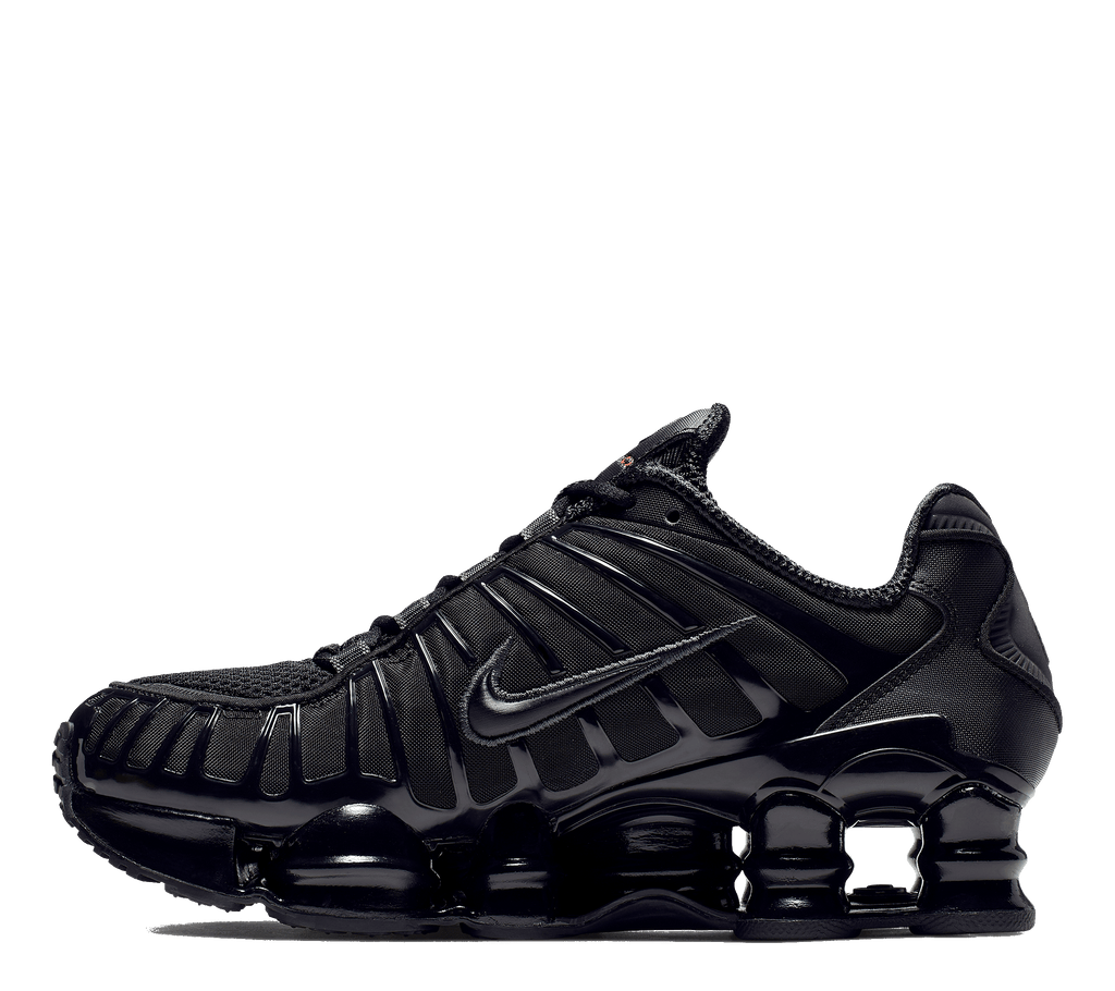 Nike shox hotsell deliver black