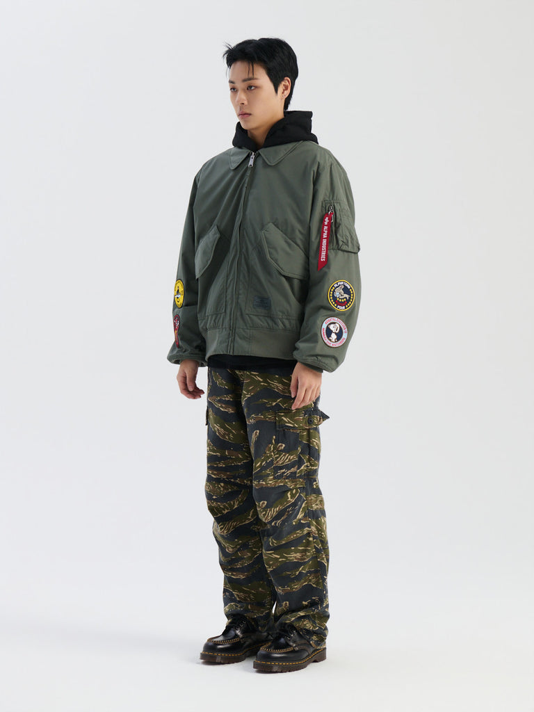 Alpha Industries CWU 36/P Relaxed Patched Flight Jacket