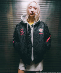 Keith Haring x Alpha MA-1 All Over Embroidery