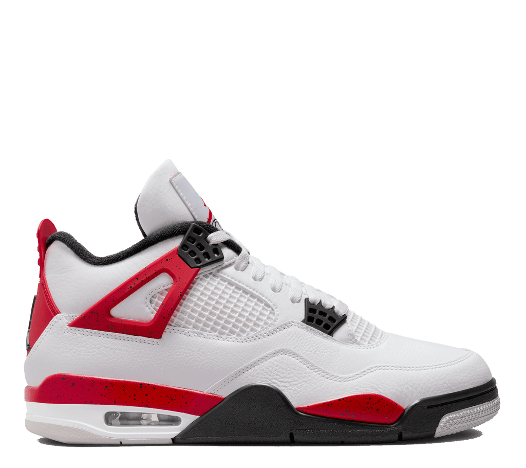 Jordan retro red sales white