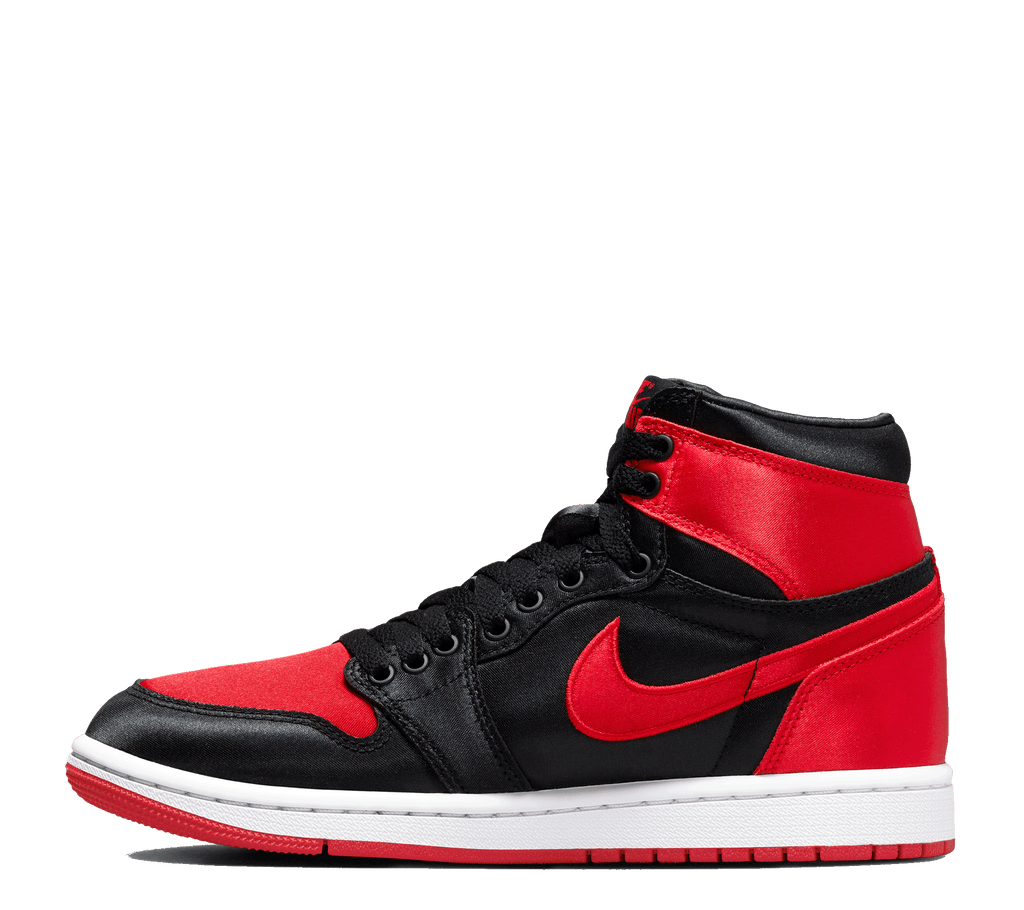 Jordan red satin hotsell