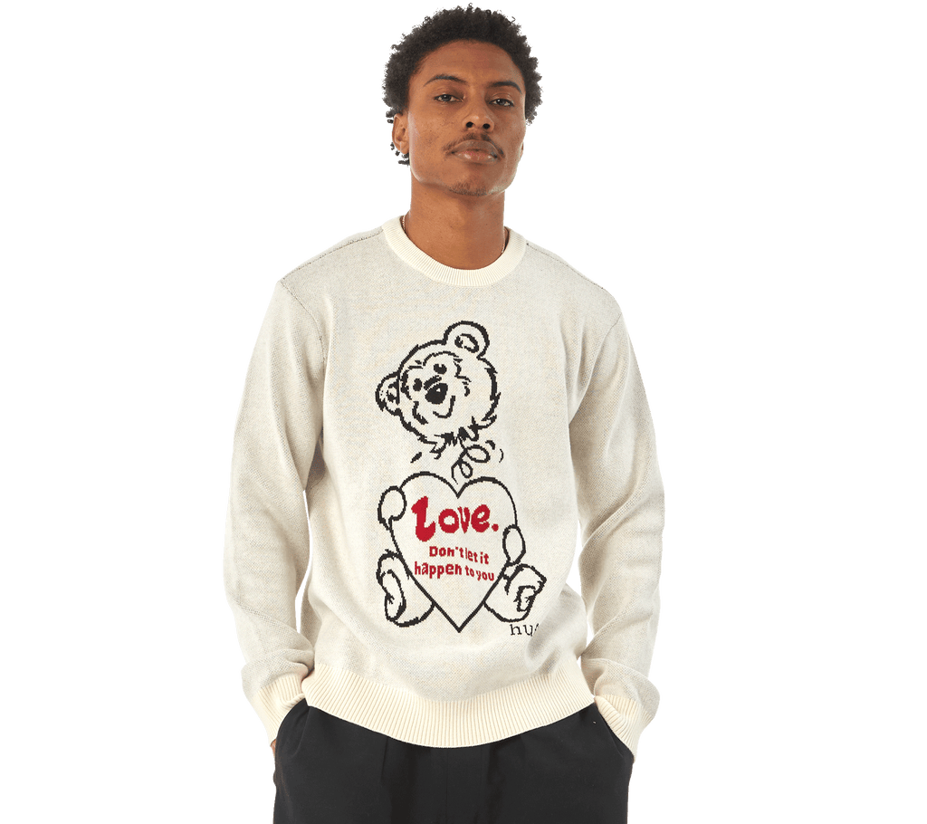 HUF Bad News Crewneck Sweater