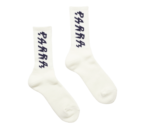 by Parra Spiked Logo Crew Socks