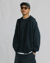 Grocery Basic Washed Zip Up Hood