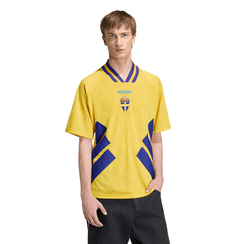 Adidas 1994 Sweden Home Jersey