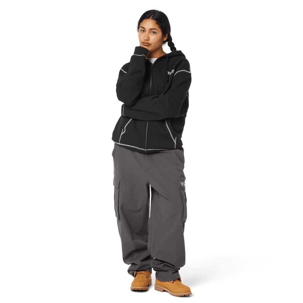 HUF "Stretch" Full-Zip Hood