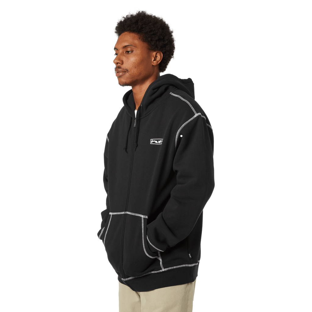 HUF "Stretch" Full-Zip Hood