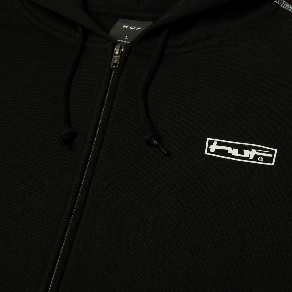HUF "Stretch" Full-Zip Hood