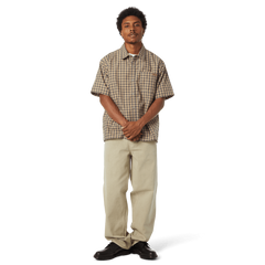 HUF Stretch Micro Plaid S/S Shirt