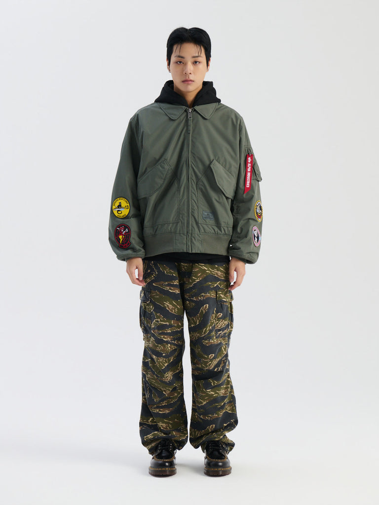 Alpha Industries CWU 36/P Relaxed Patched Flight Jacket
