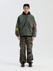 Alpha Industries CWU 36/P Relaxed Patched Flight Jacket