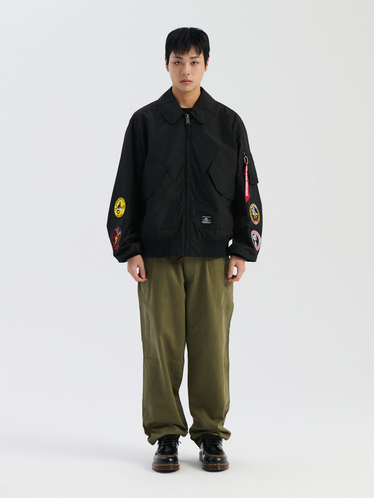 Alpha Industries CWU 36/P Relaxed Patched Flight Jacket