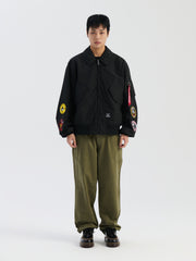 Alpha Industries CWU 36/P Relaxed Patched Flight Jacket