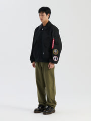 Alpha Industries CWU 36/P Relaxed Patched Flight Jacket