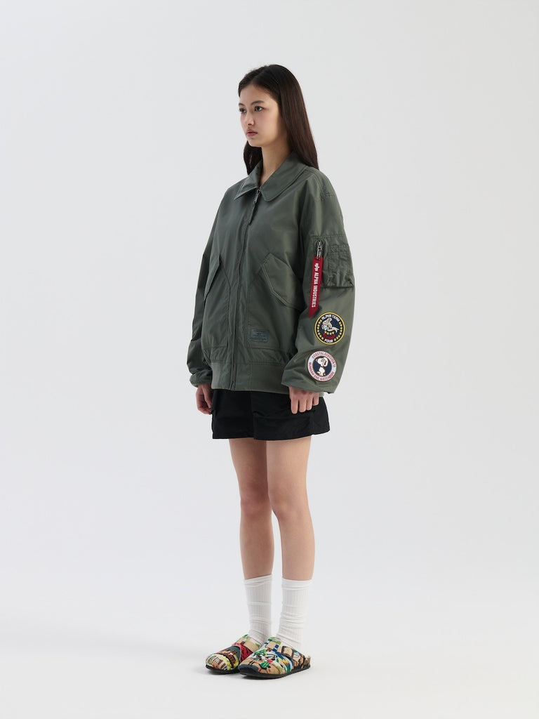 Alpha Industries CWU 36/P Relaxed Patched Flight Jacket