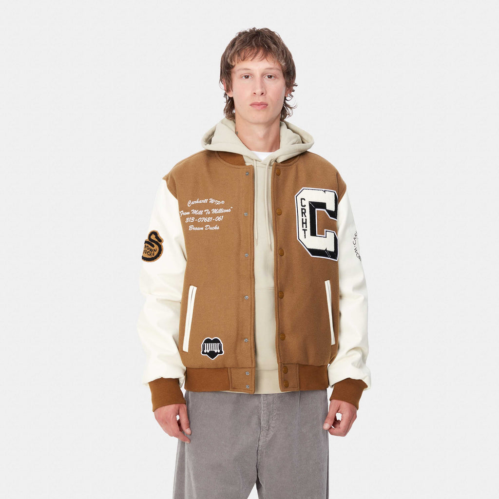 Carhartt WIP Brown Ducks Bomber