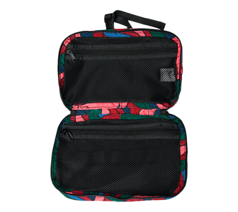 by Parra Distorted Waves Toiletry Bag