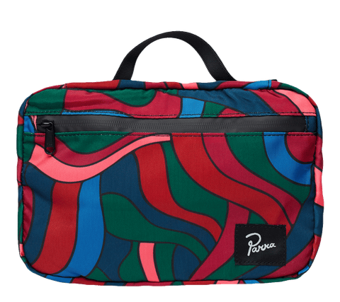 by Parra Distorted Waves Toiletry Bag