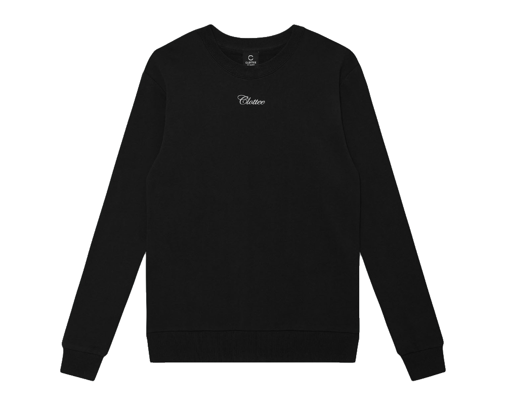 CLOTTEE SCRIPT CREWNECK SWEATSHIRT-