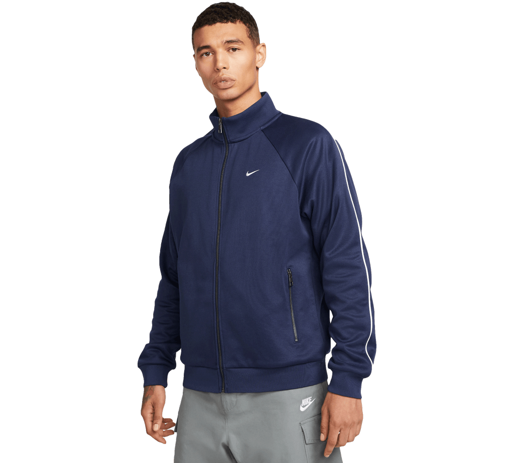 Blue nike track jacket hotsell