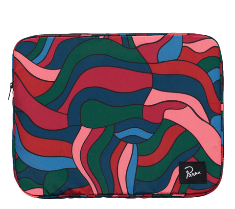by Parra Distorted Waves Laptop Sleeve (16 Inch)
