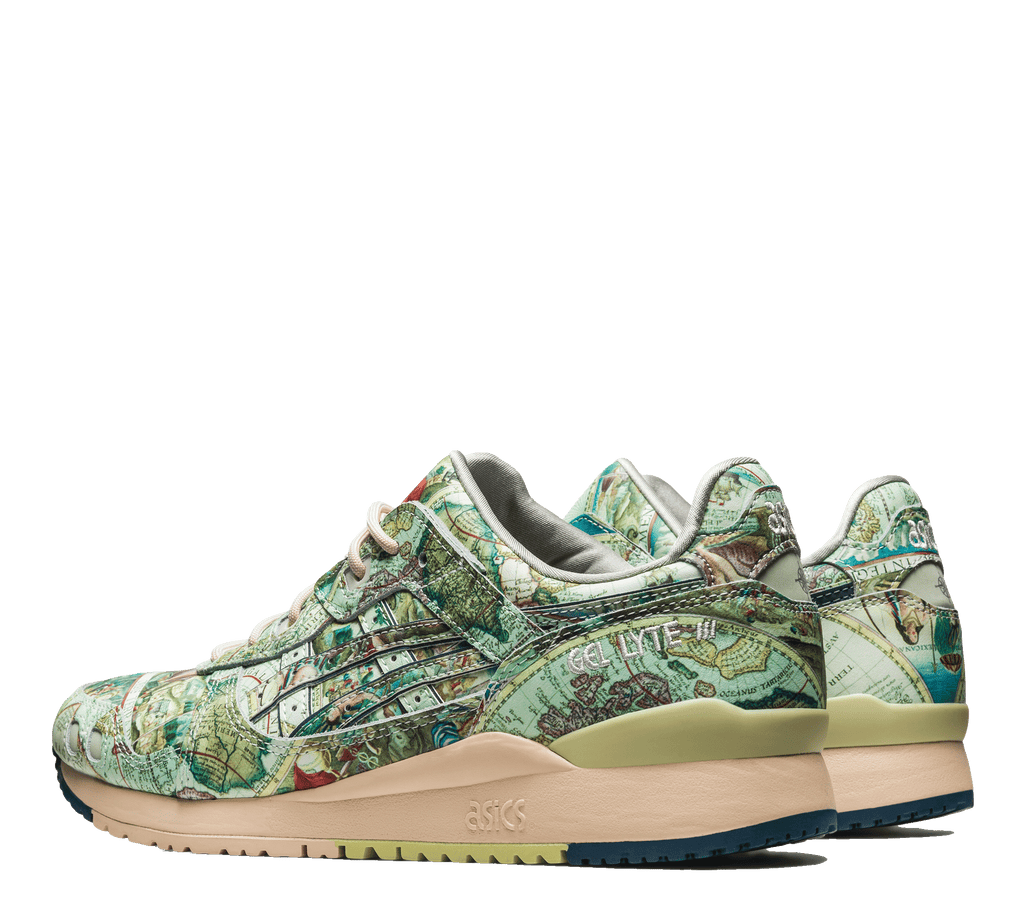 Atmos x asics hot sale world map