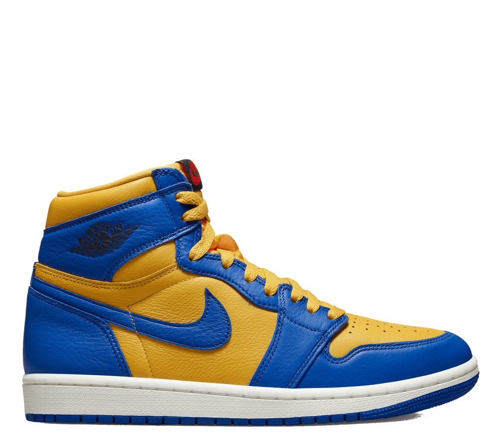 Nike air jordan 1 retro high yellow online