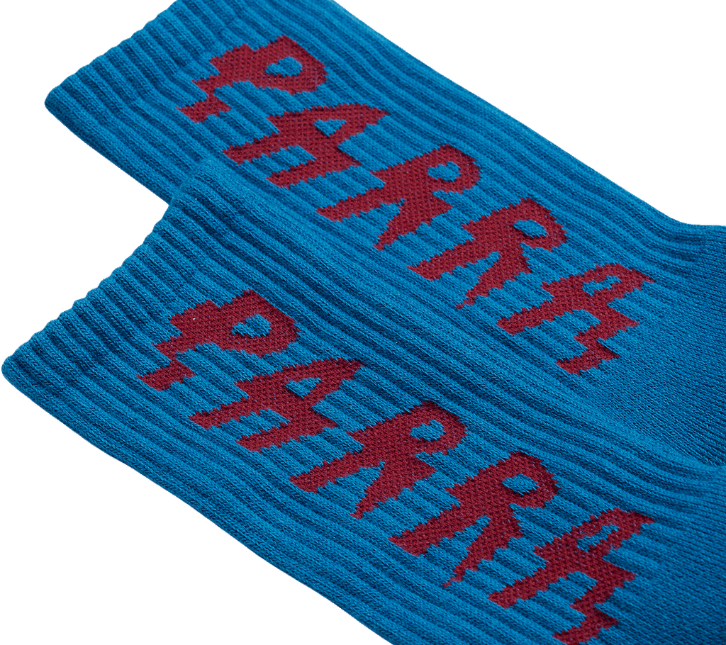 by Parra Shocker Logo Crew Socks