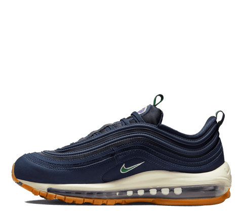 Air max 97 navy blue sales and white