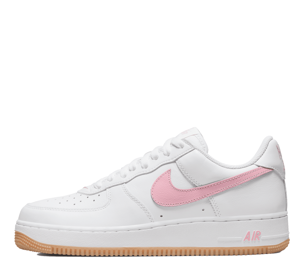 Pink and white sales air force 1
