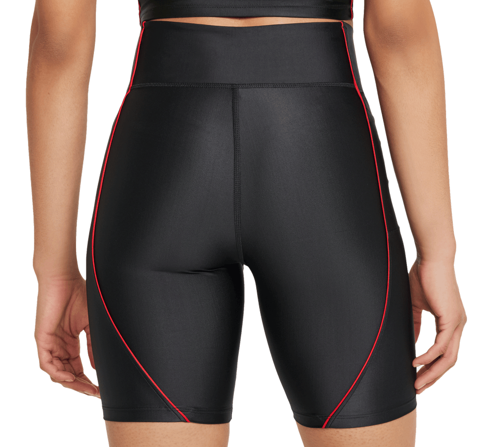 womens mid rise bike shorts